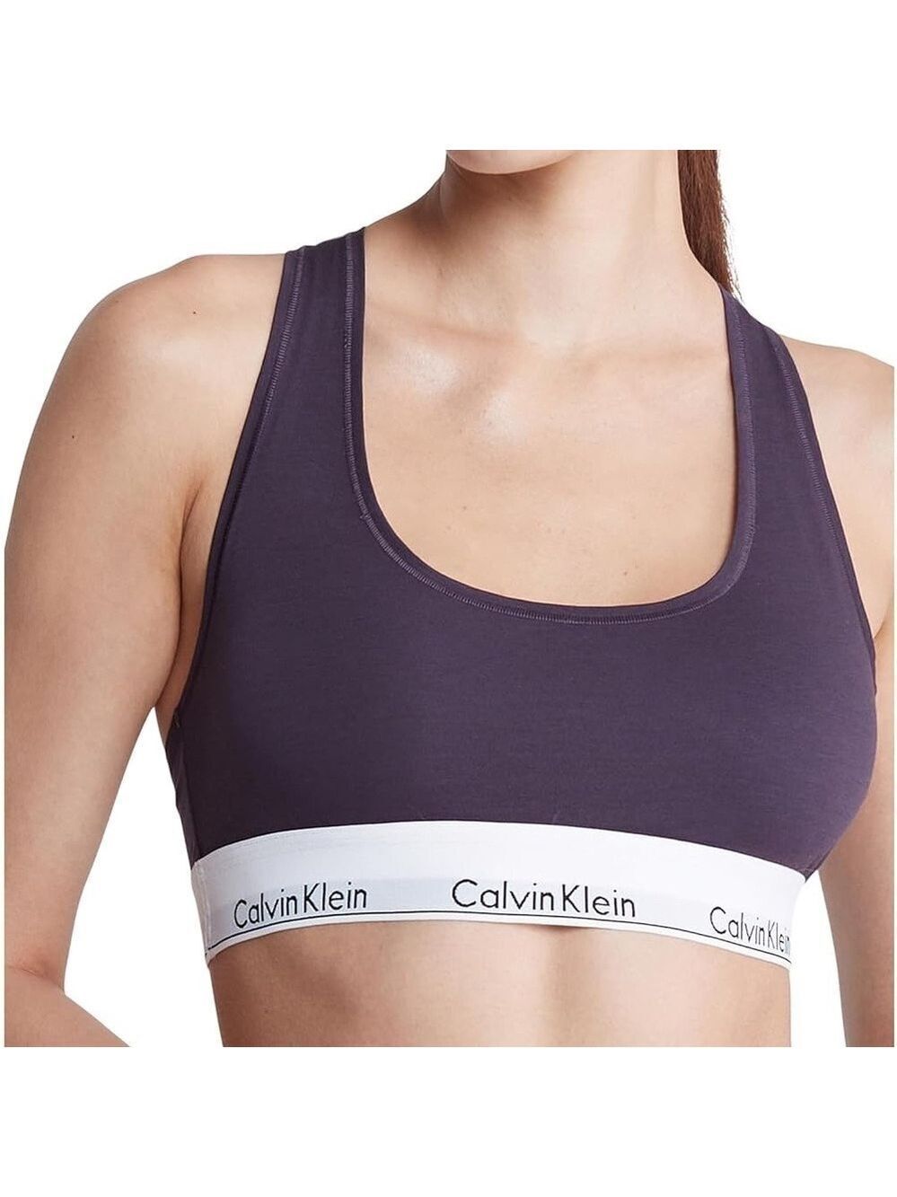 Calvin Klein Purple Bralette XS